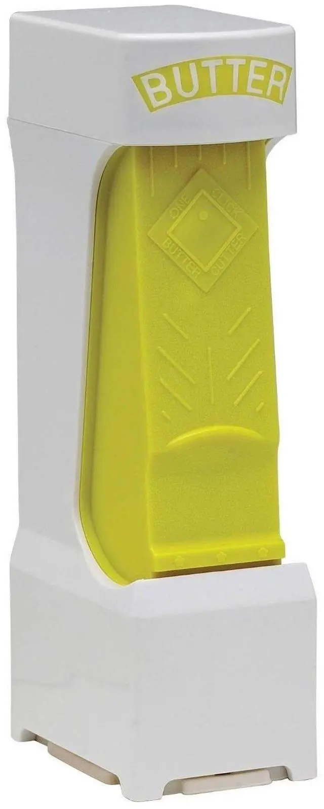 Alt view image 2 of 4 - stick butter cutter slicer hand click blade dispenser container gadget kit new