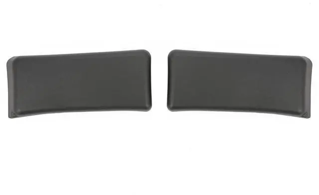 Alt view image 3 of 7 - For Ford F150 09-2014 Front Bumper Guards Pads End Caps Cover Trim Polypropylene