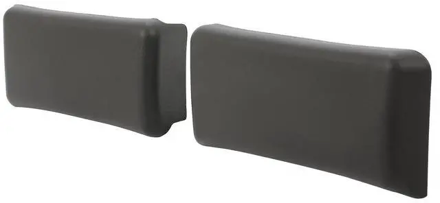 Alt view image 4 of 7 - For Ford F150 09-2014 Front Bumper Guards Pads End Caps Cover Trim Polypropylene