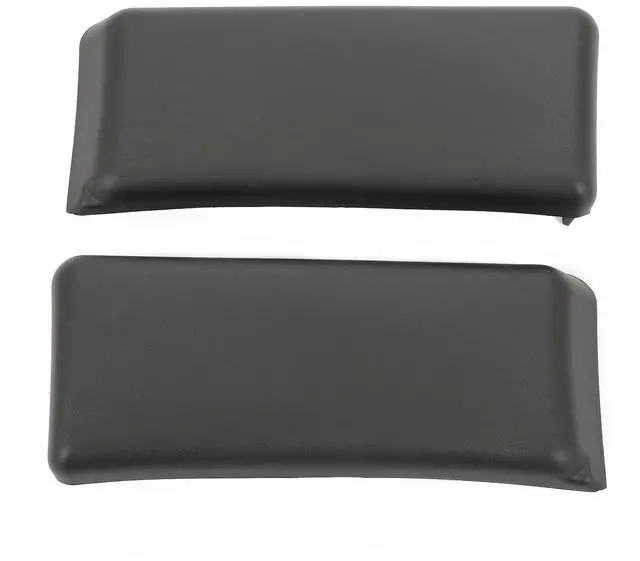 Alt view image 5 of 7 - For Ford F150 09-2014 Front Bumper Guards Pads End Caps Cover Trim Polypropylene