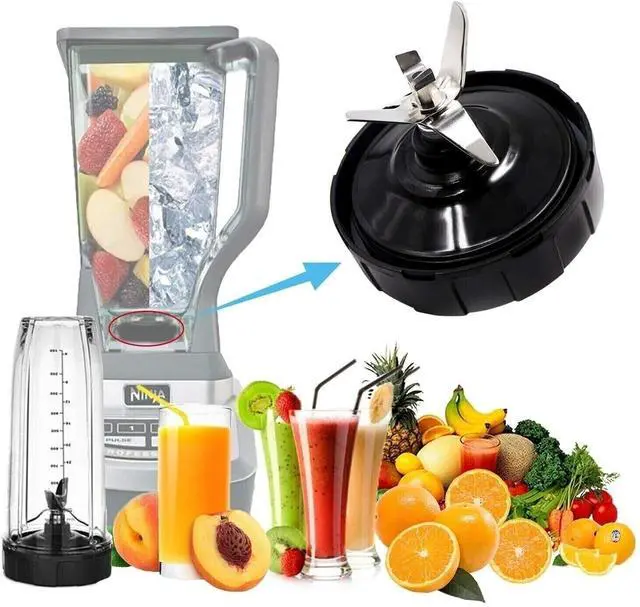 Alt view image 5 of 5 - Replacement Extractor Blade For Nutri Ninja 7Fin Auto iQ BL480 BL482 BL640 BL642