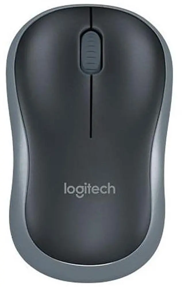 Main image of Logitech M185 black 3 Buttons 1 x Wheel USB 2.4Ghz RF Wireless Mouse