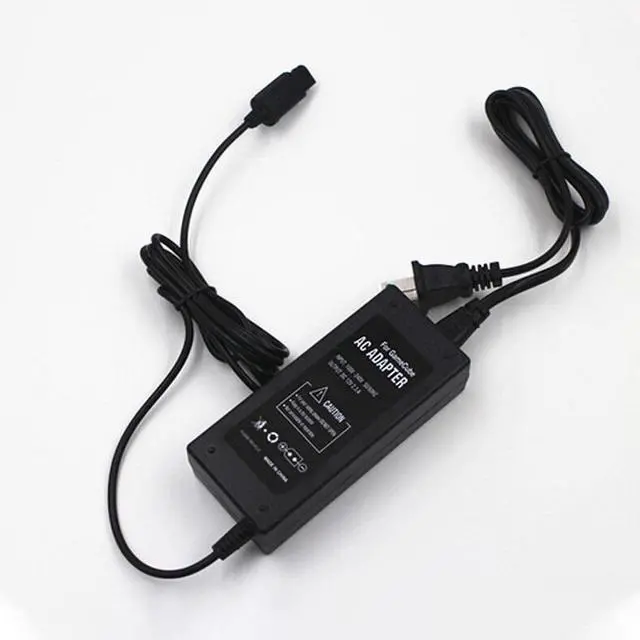 Alt view image 4 of 7 - Audio Video AV RCA+AC Cable Power Supply Adapter Cord For Nintendo Gamecube NGC