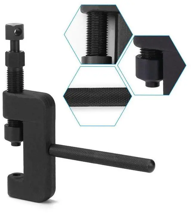 Alt view image 3 of 7 - Motorcycle Chain Breaker Kit Chain Cutter Rivet Tool 520/525/530/630 Pitch ATV