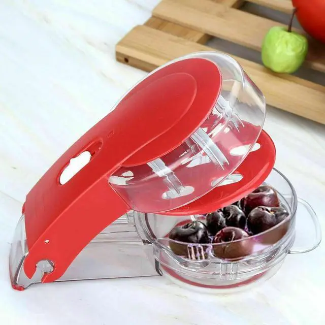 Alt view image 3 of 7 - Pitter Stone Seed Remover Cherry Olive Pits Tool Kitchen Corer Fruit Core Stoner