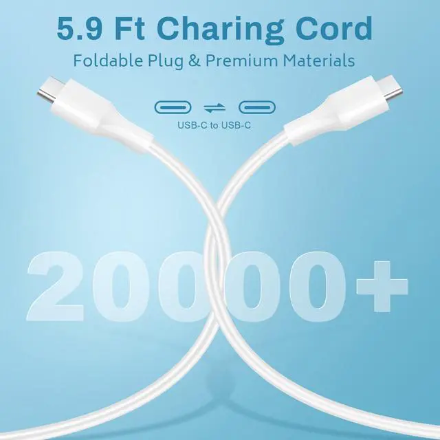 Alt view image 6 of 7 - 61W Type C USB C AC Adapter Charger for MacBook Pro 13"2016 2017 2018 2019 A1708