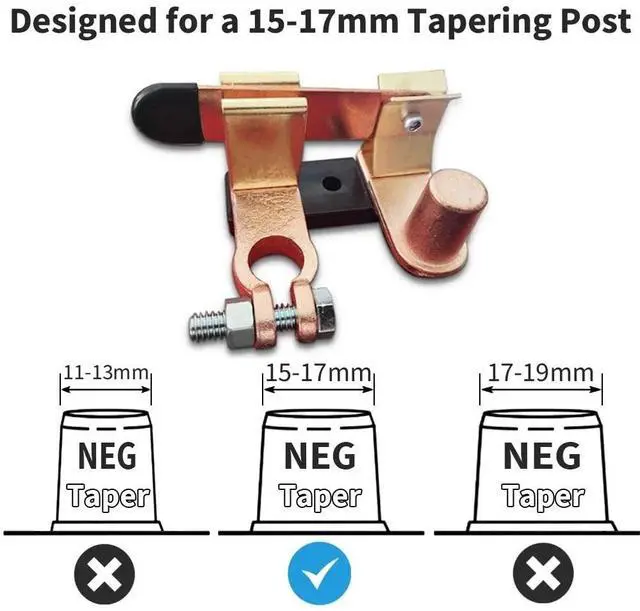 Alt view image 7 of 7 - Knife Blade Switch Battery Disconnect Top Post HEAVY DUTY SHUT OFF Car 12/24V