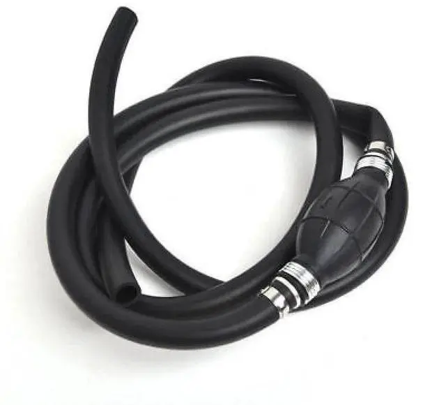 Alt view image 2 of 4 - 3/8" Marine Outboard Boat Motor Fuel Hose Line Assembly with Primer Bulb