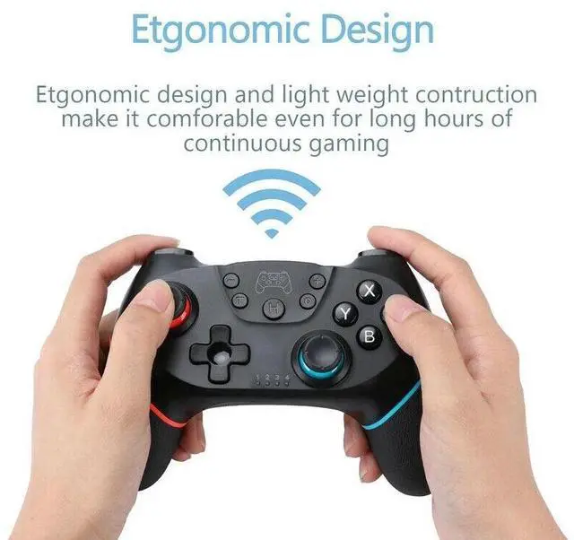 Alt view image 2 of 7 - Wireless Pro Controller Gamepad For Nintendo Switch Joypad Joystick Remote