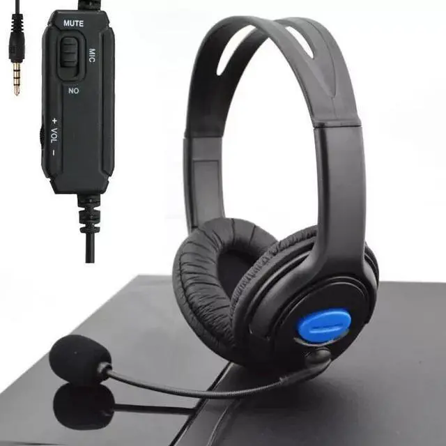 Main image of Audifonos Gamer con Microfono Para PS4 PC Conector 3.5 mm Auriculares con Cable