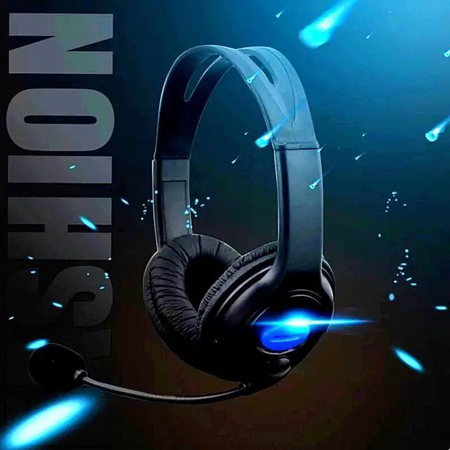 Alt view image 3 of 7 - Audifonos Gamer con Microfono Para PS4 PC Conector 3.5 mm Auriculares con Cable