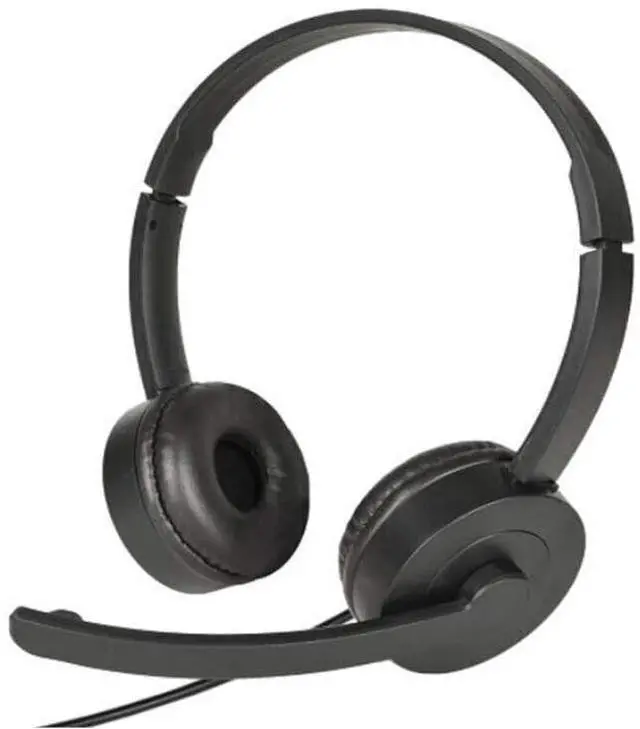Main image of (New) USB On-Ear Headset Fold-Away Noise Canceling Microphone & Inline Controls