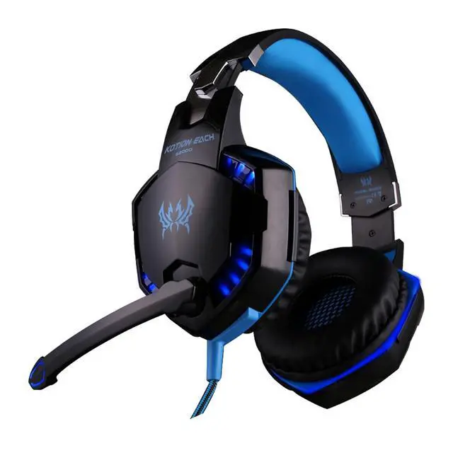 Alt view image 7 of 7 - 3.5mm Gaming Headset MIC LED Headphones Surround for PS4 Xbox One X 360 E PC