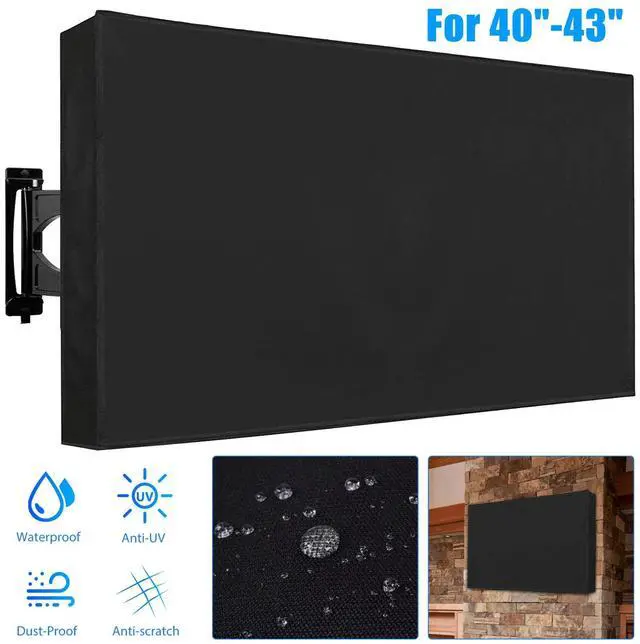 Main image of 40-43 inch Outdoor TV Cover Fitted Waterproof Weatherproof Television Protector