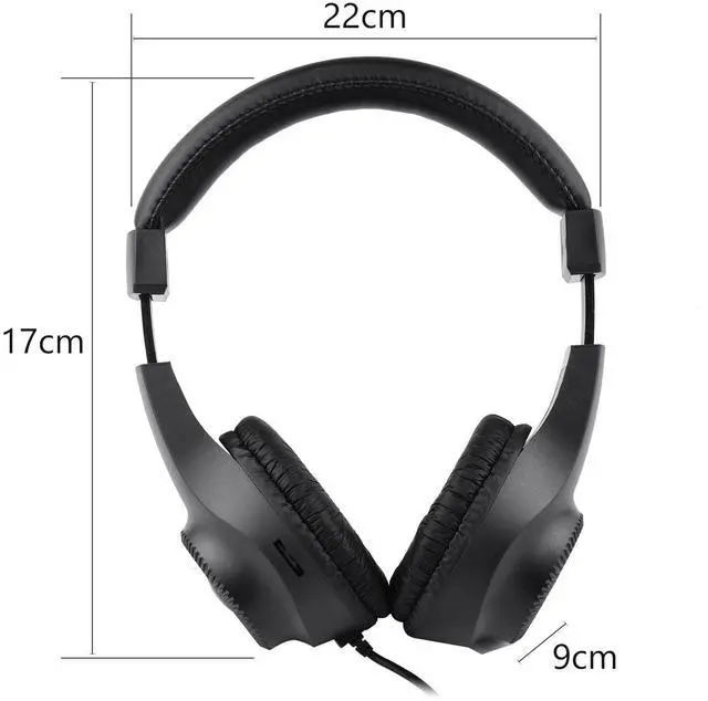 Alt view image 5 of 7 - Wired Stereo Monitor Headphones Over Ear Headset For Guitar Drum Amplifier P3E2