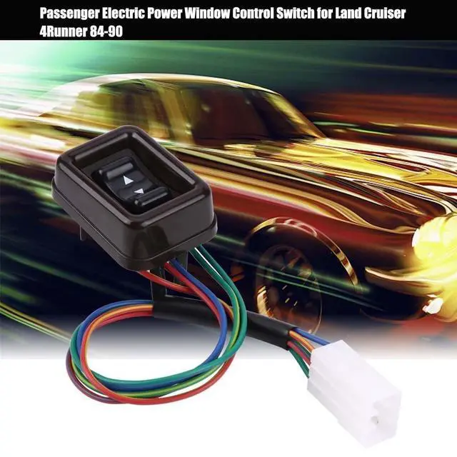 Alt view image 3 of 7 - Power Window Door Switch for 1984-1990 Toyota Land Cruiser 4Runner