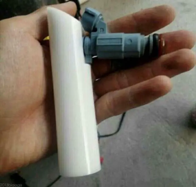 Alt view image 7 of 7 - Universal Vehicle Fuel Injector Flush Cleaner Adapter DIY Kit Car Cleaning Tool