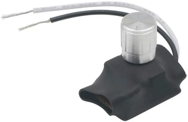 Alt view image 6 of 7 - 3A Dimmer Switch Dimmer Rotary Switch with Aluminum Knob for Table Lamp