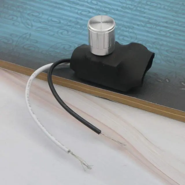 Alt view image 4 of 7 - 3A Dimmer Switch Dimmer Rotary Switch with Aluminum Knob for Table Lamp