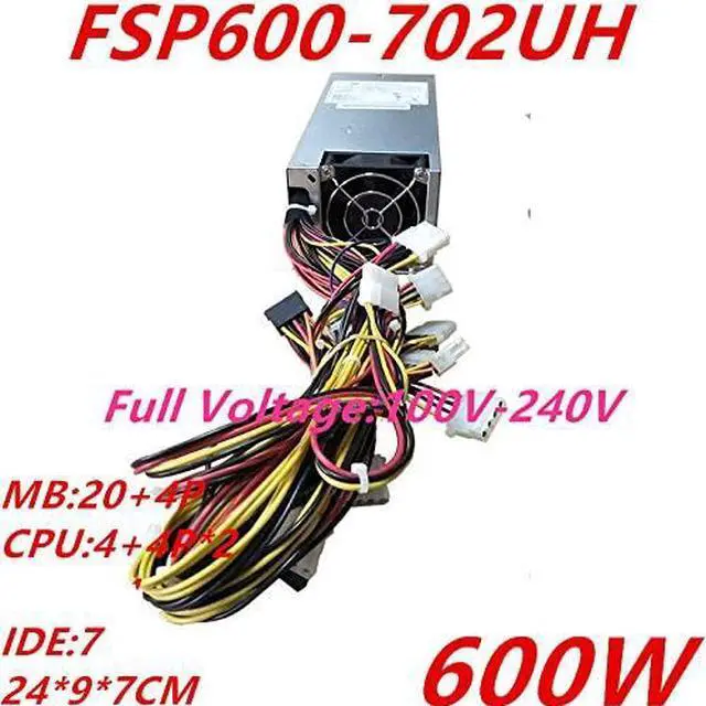 Alt view image 6 of 6 - PSU for FSP 80plus Bronze CPU8P2 2U 600W Power Supply FSP600-702UH FSP600-702UC FSP700-802UK