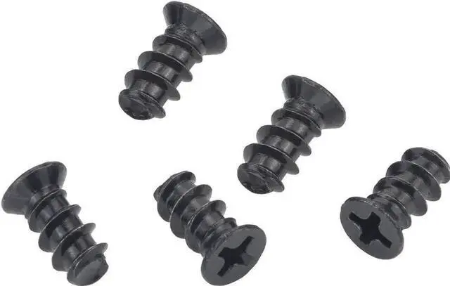 Alt view image 4 of 7 - 50 PCS M5x10 Black Zinc PC Case Fan Screws - Computer Cooling Fan Mounting Screws for Case, Radiator, Cooler - Anti-Corrosion & Secure Fit