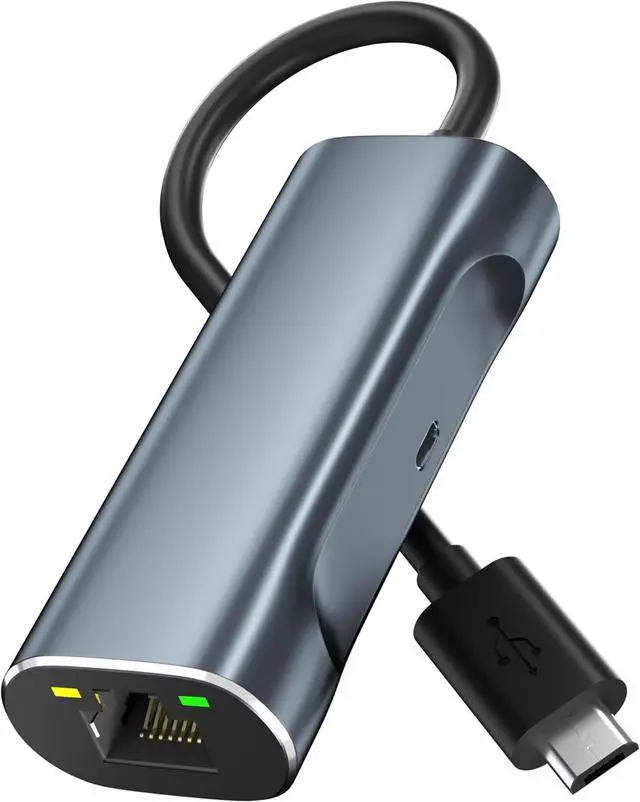 Main image of JVFYI USB C to Ethernet Adapter with 100W Charging Port, 1Gbps Ethernet to USB C Adapter for Chromecast with Google TV, Type-C Gigabit Ethernet LAN Network Connector with Power Delivery