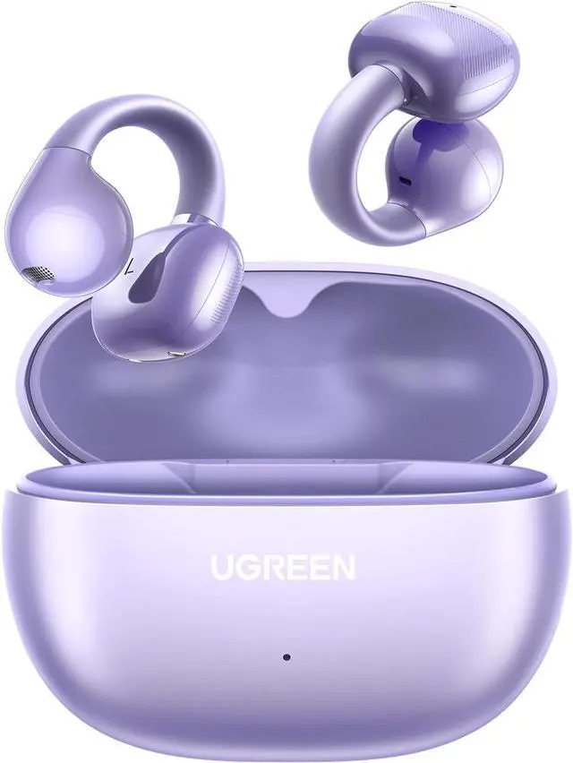 Main image of UGREEN Open Ear Wireless Headphones Bluetooth 5.4, 12mm Driver Sports Earphones with ENC, Fast Charging for 30 Hours Playtime, Compatible with iPhone Android and Bluetooth Devices,Suitable for Running