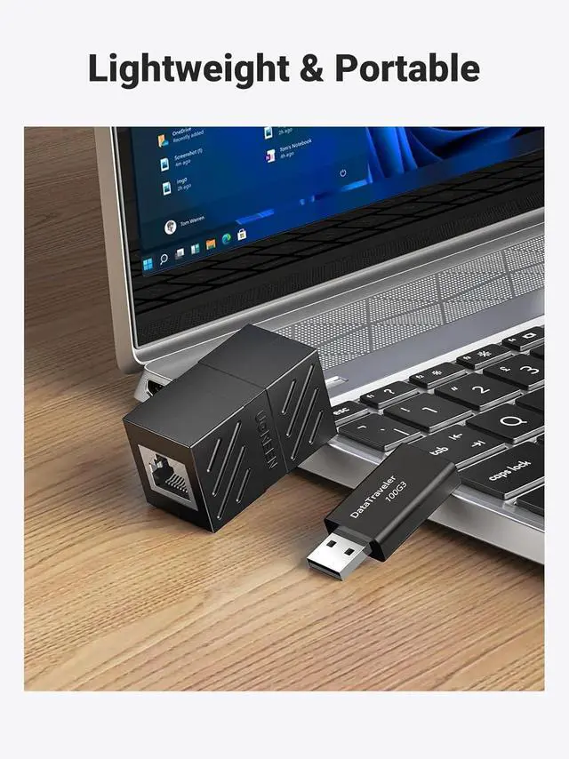 Alt view image 7 of 7 - UGREEN RJ45 Coupler 2 Pack, Ethernet Extender 1000Mbps in Line Coupler Cat7 Cat6 Cat5e Cable Connector Ethernet Adapter Female to Female Black