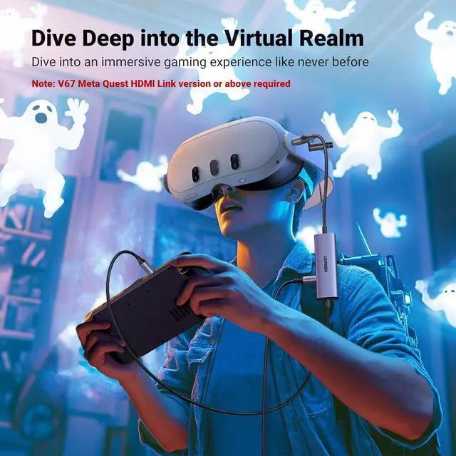 Alt view image 4 of 7 - UGREEN 2K 30FPS 1080P 60FPS USB C Video Capture Card with 100W Power Delivery Type C to 4K USB3.0 Capture Card for Streaming, Gaming, Compatible with Switch, iPad, Quest 3, Steam Deck, iPhone 17