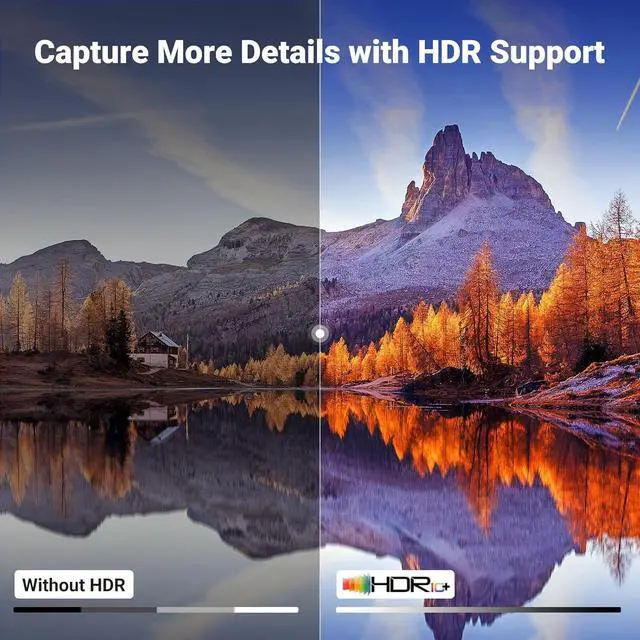 Alt view image 4 of 7 - UGREEN USB C to HDMI Adapter Cable 4K@60Hz Aluminum Type C Thunderbolt 4/3 Converter Male to Female Compatible with iPhone 17/16 Pro Max, iPad mini Air, MacBook Pro, Galaxy S25Ultra, iMac XPS 17