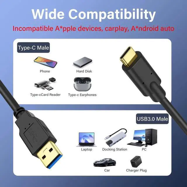Alt view image 7 of 7 - USB Type C Coiled Cable 5Gbps Retractable 90 Degree USB3.0 to USB C Charging Cable and Data Transfer for Phone, Tablet, Other USB C Devices (M to L)