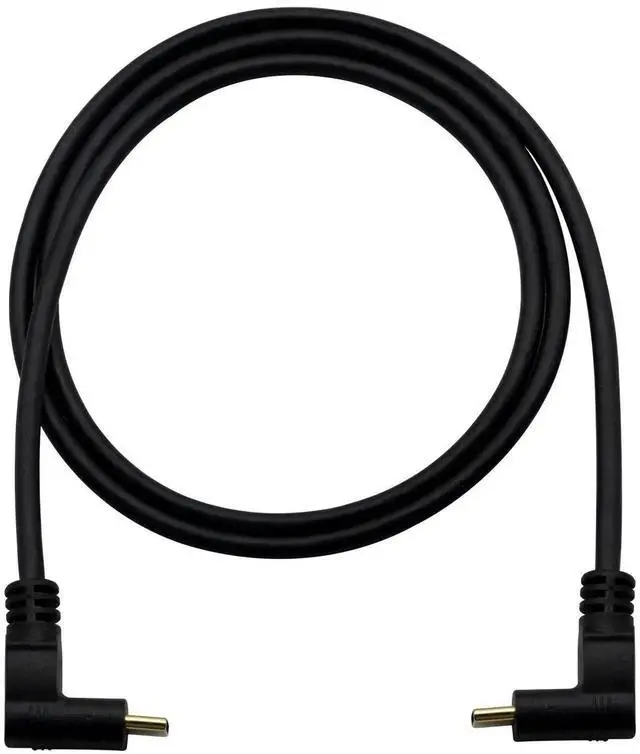 Main image of Right Angle 90 Degree Type C Cable,Type C Male to Type C Male 90 Degree Cable Up/Down Angle Charging Data Synchronization Extension Cable 3FT