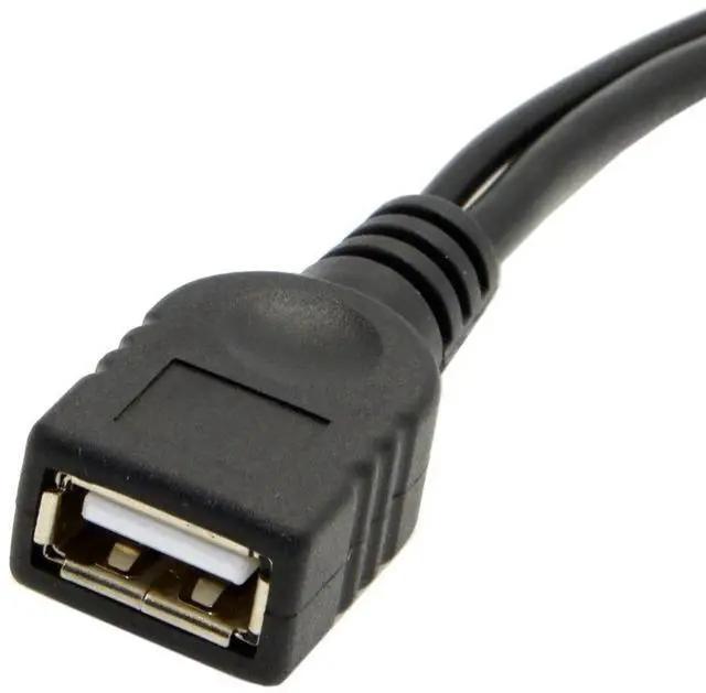 Main image of USB-C Type-C USB 3.1 Host to USB 2.0 Female OTG Data Cable with Extral Power Compatible for Cell Phone Air Pro