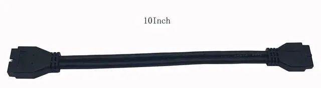 Alt view image 4 of 4 - USB 3.0 20Pin Header Extension Cable FENGQLONG Male to Female Extension Cable