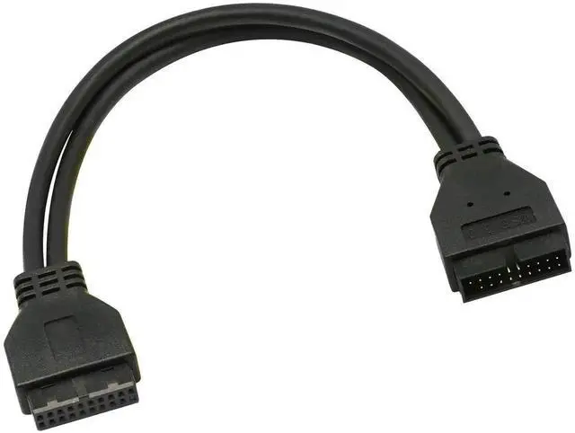 Alt view image 2 of 4 - USB 3.0 20Pin Header Extension Cable FENGQLONG Male to Female Extension Cable