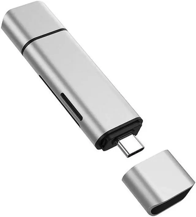 Alt view image 7 of 7 - Memory Card Reader 512G USB 3.0 Type C to SD TF Micro Adapter for Laptop Accessories OTG Cardreader for Mac Windows Multifunctional 2 in 1