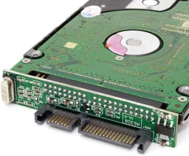 Alt view image 5 of 5 - JVFYI 44Pin Disk to SATA Female Converter Adapter PCBA for Laptop & 2.5" Hard Disk Drive