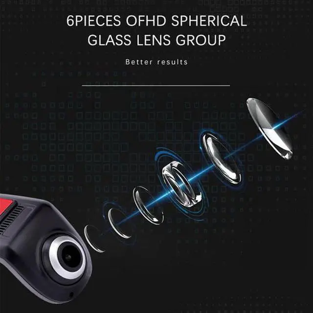 Alt view image 5 of 6 - JVFYI U3 Adas Dash Camera Fhd1080P Usb Dashcam Car Dvr Ldws G-Sensor Dash Cam Car Video Recorders for Android