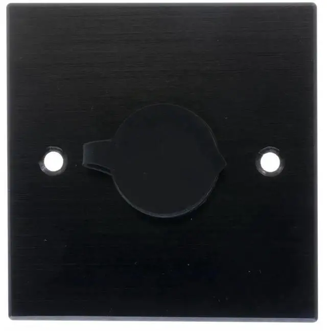 Alt view image 5 of 7 - USB 3.0 Male to Female Waterproof Mounting Adapter, 5Gbps Data Transfer & Charging, Threaded Round Socket Converter with Nut Fixing for Panel Mount, Dustproof and Durable (Black)