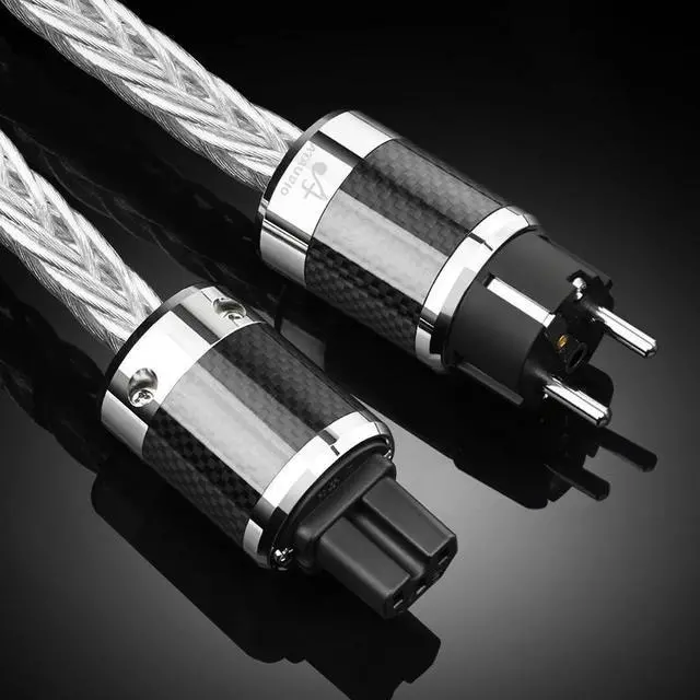 Main image of Hifi Sound Power Connect Wire Male to Female Ac Extension Power Cords Hi-end Fever Power Cable
