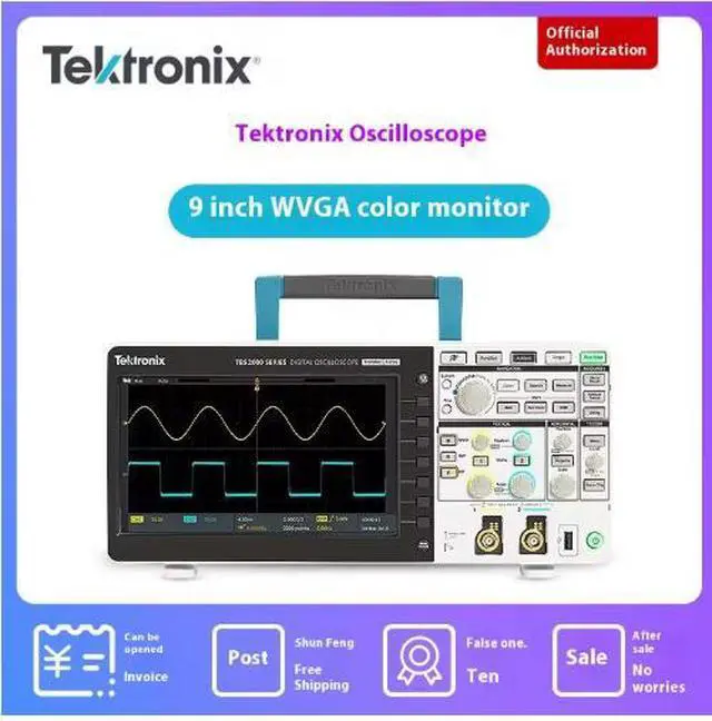 Alt view image 3 of 5 - Portable Digital Oscilloscopes TBS2072b TBS2204b Models Color Display 2/4 Channels Electronic Measuring Instruments Tbs2204b 200m 4ch
