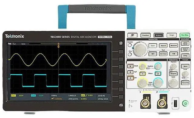 Alt view image 2 of 5 - Portable Digital Oscilloscopes TBS2072b TBS2204b Models Color Display 2/4 Channels Electronic Measuring Instruments Tbs2204b 200m 4ch
