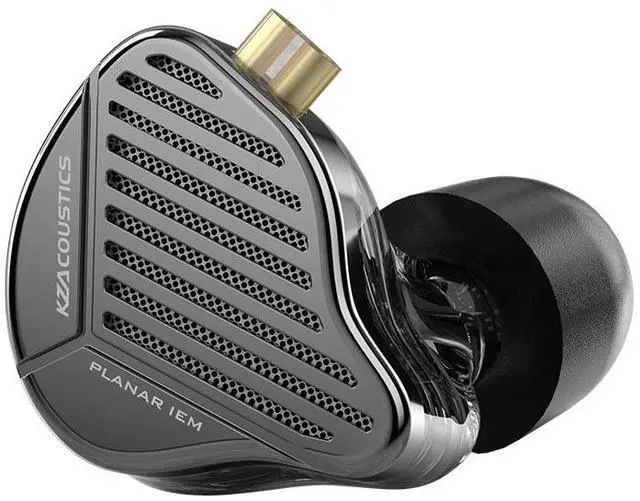 Alt view image 3 of 5 - PR1 PRO Planar Driver In-Ear Metal Earphones Detachable Wired Headset Hi-Fi Stereo Gaming Sports Headphones with Mic Black with Mic