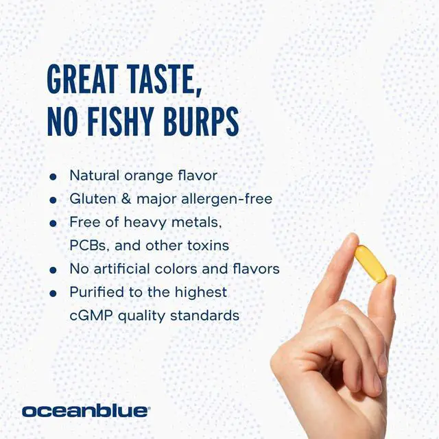 Alt view image 3 of 7 - Oceanblue Professional Omega-3 2100 (120 Softgels)