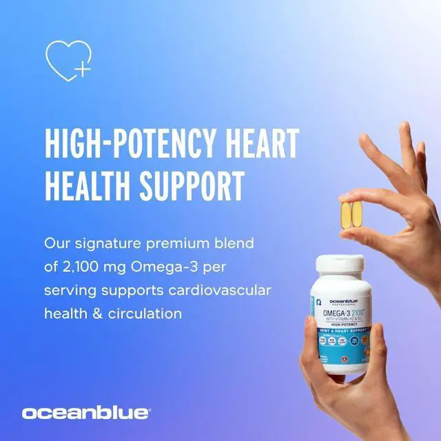 Alt view image 4 of 7 - Oceanblue Professional Omega-3 2100 (120 Softgels)