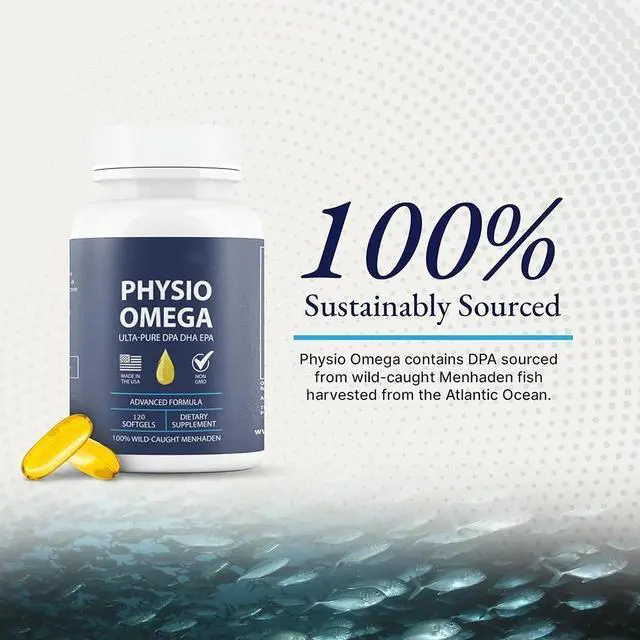Alt view image 2 of 5 - Physio Omega - Omega 3 (120 Softgels)
