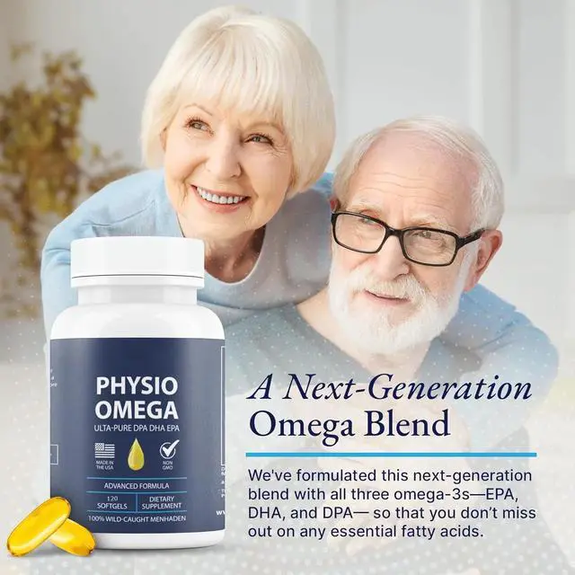 Alt view image 5 of 5 - Physio Omega - Omega 3 (120 Softgels)