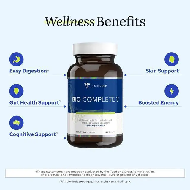 Alt view image 3 of 5 - Gundry MD Bio Complete 3 (120 Softgels)