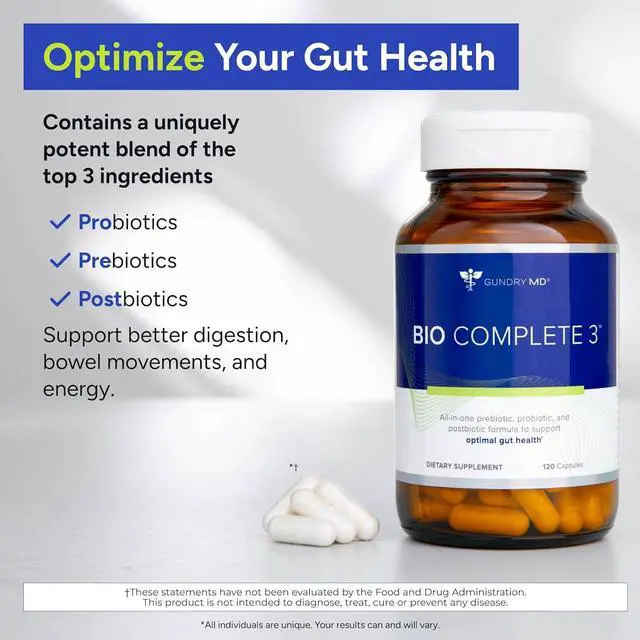 Alt view image 2 of 5 - Gundry MD Bio Complete 3 (120 Softgels)