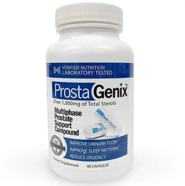 Alt view image 2 of 4 - Generic ProstaGenix Multiphase Prostate Supplement 120Capsules